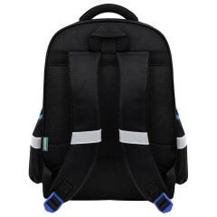 Рюкзак SNOOBAG (СНУБЭГ) FLOSSY, 2 отделения, 3 кармана, "Гонки", объемный дизайн, 40х28х18 см, 274442 - фото 4