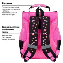 Ранец ПИФАГОР BASIC, 1 отделение, 3 кармана, эргономичная спинка, "Dark kitten", 35х28х18 см, 273134 Ранец ПИФАГОР BASIC, 1 отделение, 3 кармана, эргономичная спинка, "Dark kitten", 35х28х18 см, 273134 - фото 18