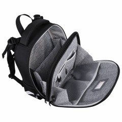 Ранец BRAUBERG SHINY, 2 отделения, с брелоком, "Husky", СВЕТЯЩИЙСЯ РИСУНОК, 38х28х14 см, 271383 - фото 6