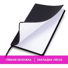 Блокнот А5 138x213 мм, BRAUBERG "Personal", под кожу, 80 листов, клетка, черный, 116608 Блокнот А5 138x213 мм, BRAUBERG "Personal", под кожу, 80 листов, клетка, черный, 116608 - фото 9