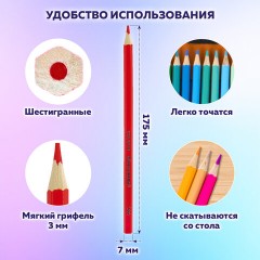 Карандаши цветные супермягкие яркие классические в пенале-скрутке BRAUBERG MAX 50 цветов + держатель и точилка, натуральное дерево, 182007 Карандаши цветные супермягкие яркие классические в пенале-скрутке BRAUBERG MAX 50 цветов + держатель и точилка, натуральное дерево, 182007 - фото 11