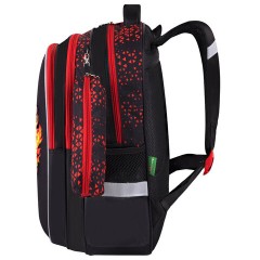 Рюкзак BRAUBERG KIDS MIND с пеналом в комплекте, 2 отделения, "Fiery Road", 40х28х18 см, 273177 Рюкзак BRAUBERG KIDS MIND с пеналом в комплекте, 2 отделения, "Fiery Road", 40х28х18 см, 273177 - фото 3