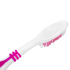 Зубная щетка средней жесткости (ассорти 4 цвета), КОМПЛЕКТ 50 шт., LAIMA DENT, 609691 - фото 6