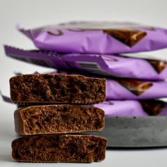 Печенье протеиновое FITNESSHOCK Брауни Горячий шоколад, 10 шт. по 50 г в шоу-боксе, 26673 Печенье протеиновое FITNESSHOCK Брауни Горячий шоколад, 10 шт. по 50 г в шоу-боксе, 26673 - фото 3