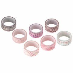 Клейкие WASHI-ленты для декора ОТТЕНКИ РОЗОВОГО, 15 мм х 3 м, 7 цветов, рисовая бумага, ОСТРОВ СОКРОВИЩ, 661704 Клейкие WASHI-ленты для декора ОТТЕНКИ РОЗОВОГО, 15 мм х 3 м, 7 цветов, рисовая бумага, ОСТРОВ СОКРОВИЩ, 661704 - фото 3