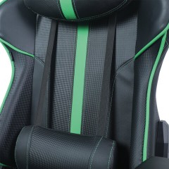 Кресло компьютерное BRABIX "GT Carbon GM-120", две подушки, экокожа, черное/зеленое, 531929 Кресло компьютерное BRABIX "GT Carbon GM-120", две подушки, экокожа, черное/зеленое, 531929 - фото 9