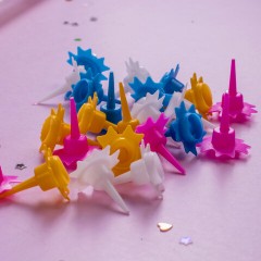 Набор свечей для торта 24 шт., 6 см, 24 держателя, ЗОЛОТАЯ СКАЗКА, в блистере, 591445 - фото 15