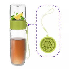 Блендер смузи-мейкер KITFORT КТ-3033-2, 150 Вт, 2 в 1, бутыль 300 мл, кофемолка 50 мл, белый - фото 6