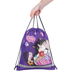 Мешок для обуви BRAUBERG KIDS, светоотражающая полоса, 46х36 см, "Sweet cheeks", 272390 Мешок для обуви BRAUBERG KIDS, светоотражающая полоса, 46х36 см, "Sweet cheeks", 272390 - фото 5