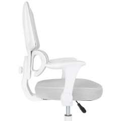 Кресло детское с поясничной поддержкой BRABIX KIDS "MG-225", сетка/ткань TW, серое, 533318 - фото 9
