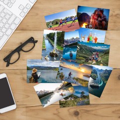 Фотобумага глянцевая, 10х15 см, 200 г/м2, односторонняя, 100 листов, ПАКЕТ, BRAUBERG ORIGINAL, 364407 - фото 4