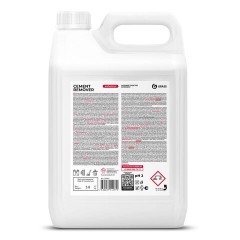 Средство для уборки после строительства 5,8 кг GRASS CEMENT REMOVER PROFESSIONAL, кислотное, 125442 - фото 2