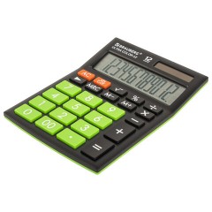 Калькулятор настольный BRAUBERG ULTRA COLOR-12-BKLG (192x143 мм), 12 разрядов, двойное питание, ЧЕРНО-САЛАТОВЫЙ, 250498 Калькулятор настольный BRAUBERG ULTRA COLOR-12-BKLG (192x143 мм), 12 разрядов, двойное питание, ЧЕРНО-САЛАТОВЫЙ, 250498 - фото 11