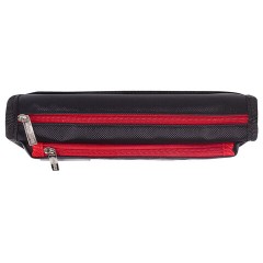 Пенал мягкий ЮНЛАНДИЯ, 2 отделения, полиэстер, "Speed car", черный, 21х6х9 см, 270273 - фото 3