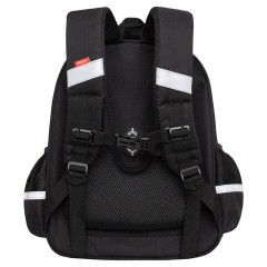 Ранец GRIZZLY анатомическая спинка, c бейджем, для мальчиков, "BLACK CAR", 36х28х20 см, RAz-587-7/1 - фото 3