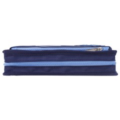 Пенал мягкий ЮНЛАНДИЯ, 2 отделения, полиэстер, "Joystick", синий, 21х6х9 см, 270274 - фото 3