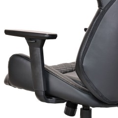 Кресло BRABIX PREMIUM "Tokyo EX-595", регулируемый подголовник, рециклированная кожа, черное, 532975 - фото 12