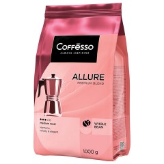 Кофе в зернах COFFESSO "Allure", 1 кг, 102487 - фото 7