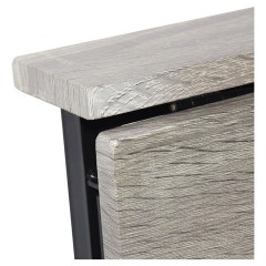 Стол на металлокаркасе BRABIX "LOFT CD-001", 800х440х740 мм, складной, цвет дуб антик, 641210 - фото 7