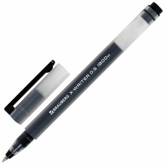 Ручки гелевые BRAUBERG X-WRITER 1800, УВЕЛИЧЕННАЯ ДЛИНА ПИСЬМА 1 800 м, ЧЕРНЫЕ, НАБОР 4 ШТУКИ, стандартный узел 0,5 мм, 144136 Ручки гелевые BRAUBERG X-WRITER 1800, УВЕЛИЧЕННАЯ ДЛИНА ПИСЬМА 1 800 м, ЧЕРНЫЕ, НАБОР 4 ШТУКИ, стандартный узел 0,5 мм, 144136 - фото 3