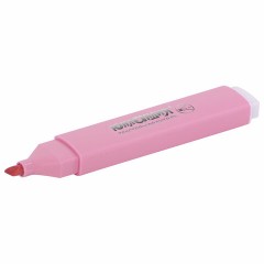 Текстовыделитель ЮНЛАНДИЯ "COLORSTAR PASTEL", ПАСТЕЛЬНЫЙ РОЗОВЫЙ, линия 1-4 мм, 151712 - фото 4