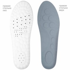 Стельки для обуви АНАТОМИЧЕСКИЕ С СУПИНАТОРОМ, материал PU PRO, размер RU 35-39 / EU 36-40, с линиями выреза, SHEGRA (ШЕГРА), 700740 - фото 2