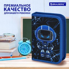 Пенал BRAUBERG, 1 отделение, полиэстер, 21х14 см, "Evil robot", 272328 Пенал BRAUBERG, 1 отделение, полиэстер, 21х14 см, "Evil robot", 272328 - фото 13
