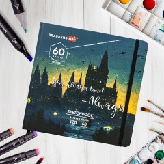 Скетчбук для маркеров 120 г/м2, 195х195 мм, 60 л., твердая обложка, резинка, BRAUBERG ART PREMIERE, Замок, 115104 Скетчбук для маркеров 120 г/м2, 195х195 мм, 60 л., твердая обложка, резинка, BRAUBERG ART PREMIERE, Замок, 115104 - фото 16