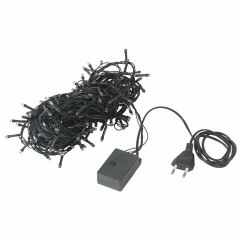 Электрогирлянда-нить комнатная "Стандарт" 10 м, 100 LED, холодный белый свет, 220 V, контроллер, ЗОЛОТАЯ СКАЗКА, 591347 Электрогирлянда-нить комнатная "Стандарт" 10 м, 100 LED, холодный белый свет, 220 V, контроллер, ЗОЛОТАЯ СКАЗКА, 591347 - фото 3