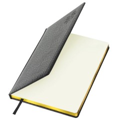 Ежедневник датированный 2026 БОЛЬШОЙ ФОРМАТ 210х297мм А4, BRAUBERG Comodo, под кожу, черный, 117242 - фото 3