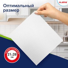 Салфетки уборочные ЦЕЛЛЮЛОЗНЫЕ многоразовые особо прочные 56 шт. СУПЕР ТРЯПКА 21х28 см LAIMA ULTRA WASH, 607996 - фото 11