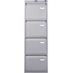 Шкаф картотечный ПРАКТИК "A-44" 1305х408х485 мм, 4 ящика для 168 подвесных папок, формат папок A4 (БЕЗ ПАПОК) Шкаф картотечный ПРАКТИК "A-44" 1305х408х485 мм, 4 ящика для 168 подвесных папок, формат папок A4 (БЕЗ ПАПОК) - фото 2