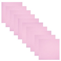 Пористая резина/фоамиран 50х50 см, 2 мм, НАБОР, 10 листов, розовый, ОСТРОВ СОКРОВИЩ, 666968 - фото 2