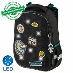 Ранец BRAUBERG PREMIUM, 2 отделения, с брелком, "Space mission", LED ЛАМПОЧКИ, 38х29х16 см, 270599 Ранец BRAUBERG PREMIUM, 2 отделения, с брелком, "Space mission", LED ЛАМПОЧКИ, 38х29х16 см, 270599 - фото 24