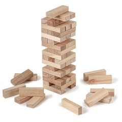 Игра настольная "БАШНЯ", 54 деревянных блока, BRAUBERG HOBBY, 665492 Игра настольная "БАШНЯ", 54 деревянных блока, BRAUBERG HOBBY, 665492 - фото 4