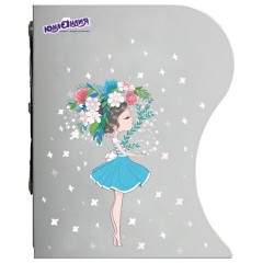 Подставка-держатель для книг и учебников ЮНЛАНДИЯ "Flower girl", раздвижная, металлическая, 237902 Подставка-держатель для книг и учебников ЮНЛАНДИЯ "Flower girl", раздвижная, металлическая, 237902 - фото 5