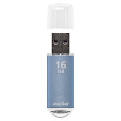 Флеш-память Smartbuy V-Cut, 16Gb, USB 2.0, син, SB16GBVC-B - фото 5