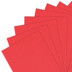 Бумага цветная ПЛОТНАЯ BRAUBERG, А4, 160 г/м2, 250 л., красная, интенсив, для печати, творчества, 116672 - фото 4