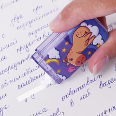 Корректирующая лента FUNSTER (ФАНСТЕР) "КАПИБАРЫ", 5 мм х 5 м, корпус ассорти, блистер, 273020 - фото 8