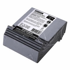 Ценник L-образный для мелового маркера A8 (5,2x7,4 см), КОМПЛЕКТ 10 шт., ПВХ, ЧЕРНЫЙ, BRAUBERG, 291297 - фото 2