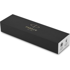 Ручка-роллер PARKER "IM Core Brushed Metal GT", серебристый матовый лак, позолота, черная, 1931663 - фото 4