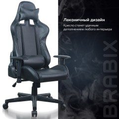 Кресло компьютерное BRABIX "GT Carbon GM-115", две подушки, экокожа, черное, 531932 Кресло компьютерное BRABIX "GT Carbon GM-115", две подушки, экокожа, черное, 531932 - фото 19