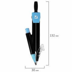 Готовальня BRAUBERG ULTRACOLOR 3 предмета: циркуль 132 мм, механический карандаш, грифель, ластик, пенал, 210804 Готовальня BRAUBERG ULTRACOLOR 3 предмета: циркуль 132 мм, механический карандаш, грифель, ластик, пенал, 210804 - фото 12