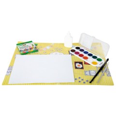 Настольное покрытие BRAUBERG KIDS для труда и творческих занятий, ПВХ, "Artist", 50х35 см, 272358 - фото 5