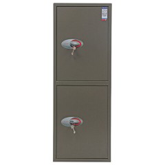 Сейф AIKO "ТМ-120/2Т", 1200х440х355 мм, 51 кг, 2 отделения, ключевые замки, трейзер, 2 полки - фото 5