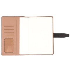 Ежедневник датированный 2026, А5, 143х218 мм, BRAUBERG "Journal", под кожу, застежка, держатель для ручки, органайзер, черный, 117382 - фото 3