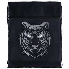 Мешок для обуви BRAUBERG, с петлёй, карман на молнии, 47х37 см, "Tiger", 271610 Мешок для обуви BRAUBERG, с петлёй, карман на молнии, 47х37 см, "Tiger", 271610 - фото 2
