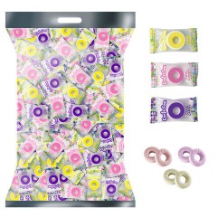 Карамель таблетированная CONFECTUM "Cool Candy" ассорти (виноград, клубника, ананас) 500 г - фото 2