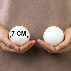 Пенопластовые заготовки для творчества "Шарики", 2 шт., 70 мм, ОСТРОВ СОКРОВИЩ, 661345 Пенопластовые заготовки для творчества "Шарики", 2 шт., 70 мм, ОСТРОВ СОКРОВИЩ, 661345 - фото 5