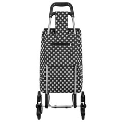 Сумка-тележка хозяйственная 92x40x28 см, 34 л, до 30 кг, Оксфорд 600D, КОЛЕСА ДЛЯ ЛЕСТНИЦ, BOOMHOUSE (БУМХАУС), 701413 - фото 6
